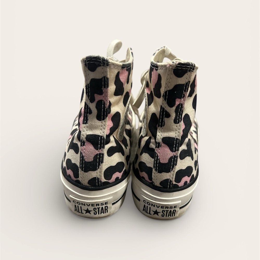 Converse platform Leopard High-Top Sneakers - Picture 4 of 5